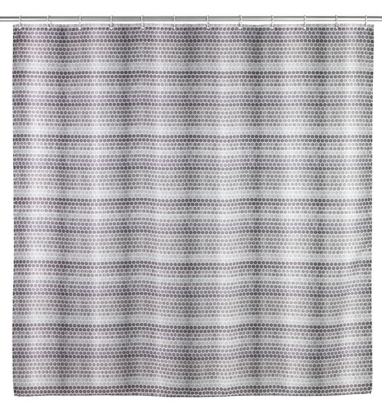 Duschvorhang Leblon, Textil (Polyester), 180 x 200 cm, waschbar