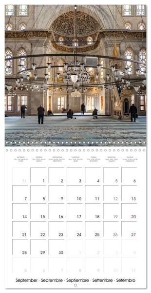 Produktbild: Turkey - Istanbul (Wall Calendar 2026 12 &times; 12 Inch) CALVENDO 12 Month Wall Calendar