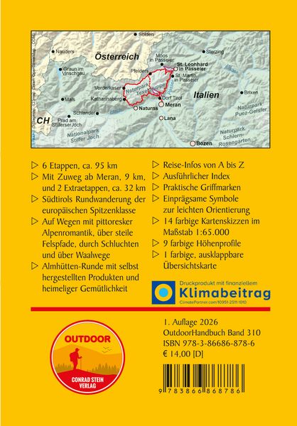 Produktbild: S&uuml;dtirol: Meraner H&ouml;henweg