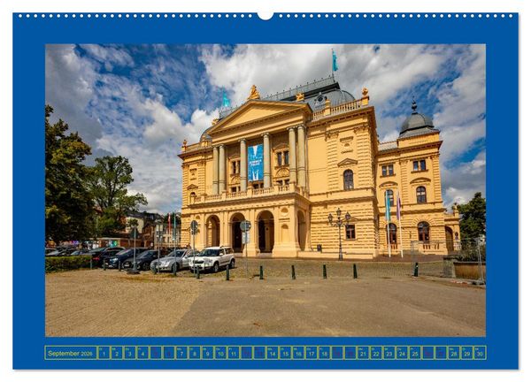 Produktbild: Schwerin - Wir sind Welterbe (hochwertiger Premium Wandkalender 2026 DIN A2 quer), Kunstdruck in Hochglanz