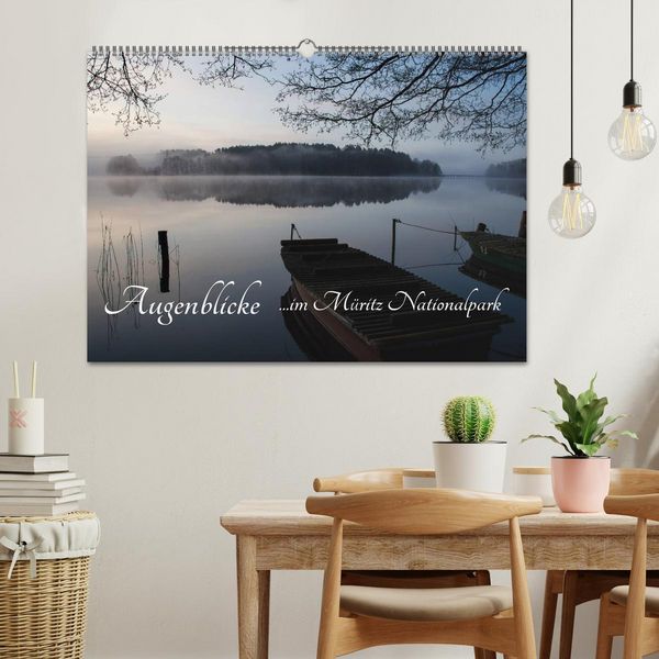 Produktbild: Augenblicke im M&uuml;ritz Nationalpark (Wandkalender 2026 DIN A2 quer), CALVENDO Monatskalender