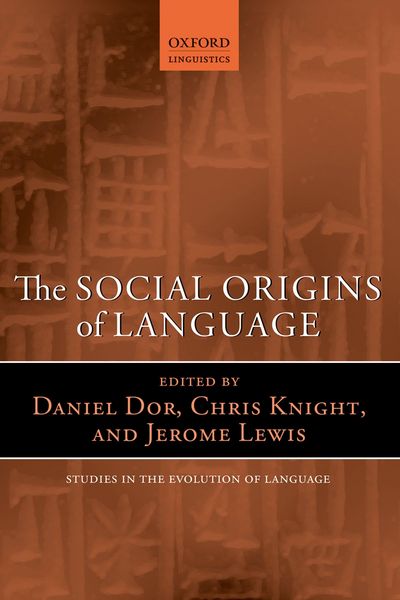 Produktbild: The Social Origins of Language