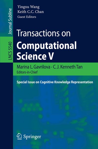 Produktbild: Transactions on Computational Science V