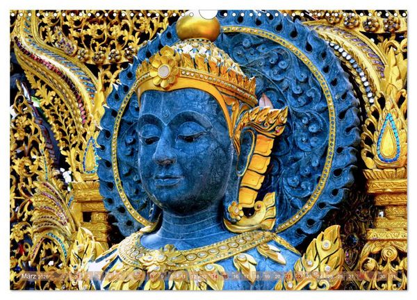 Produktbild: Buddha - Die Kraft des L&auml;chelns (Ralf Kretschmer) (Wandkalender 2026 DIN A3 quer), CALVENDO Monatskalender