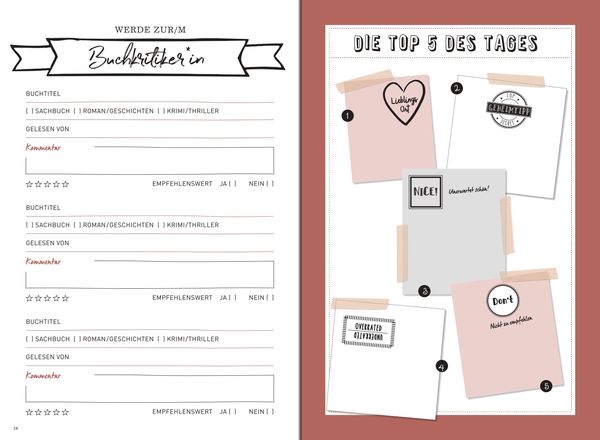 GuideMe Travel Memories "Weltenbummler" – Reisetagebuch