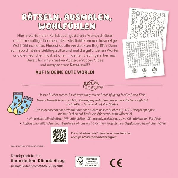 Produktbild: Cozy Word Search Cute World