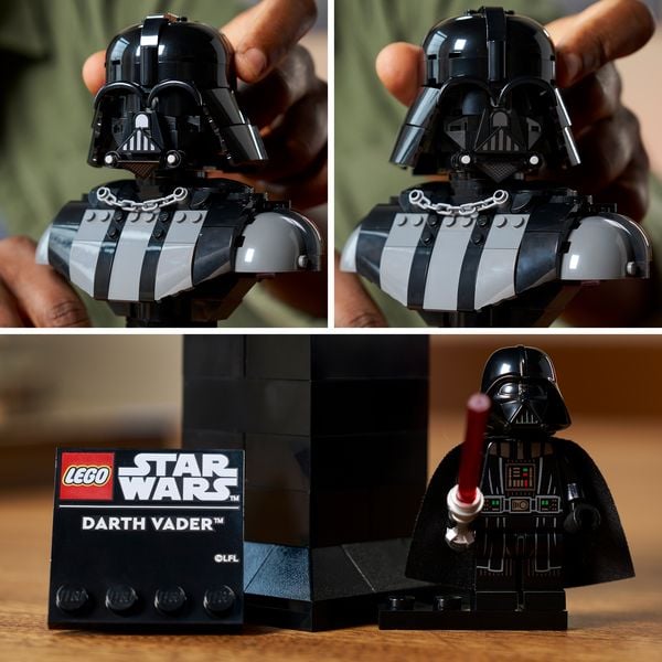 Produktbild: LEGO Star Wars 75439 Darth Vader B&uuml;ste, Modellbau f&uuml;r Erwachsene