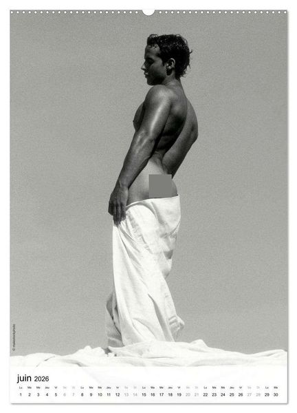 Produktbild: contrastes hommes (Calendrier mural 2026 DIN A2 horizontal), CALVENDO calendrier mensuel