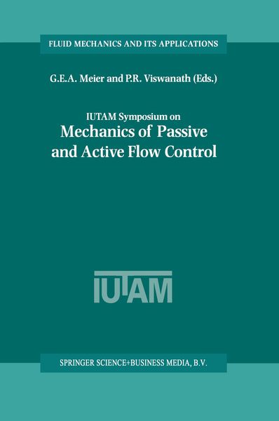 Produktbild: IUTAM Symposium on Mechanics of Passive and Active Flow Control