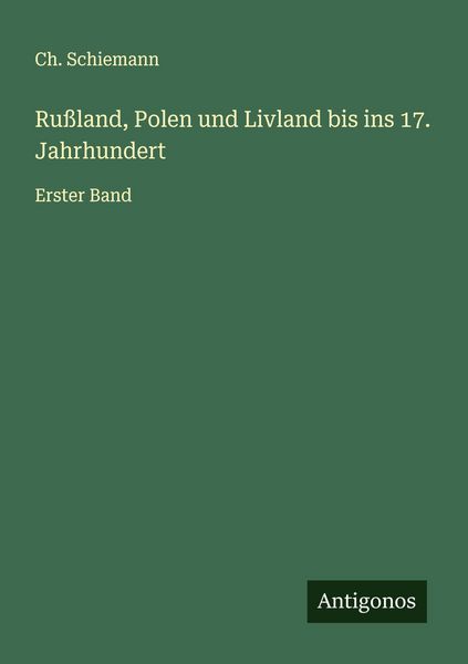 Produktbild: Ru&szlig;land, Polen und Livland bis ins 17. Jahrhundert