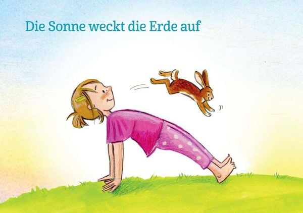Produktbild: Kinderyoga-Bildkarten f&uuml;r Fr&uuml;hling und Sommer