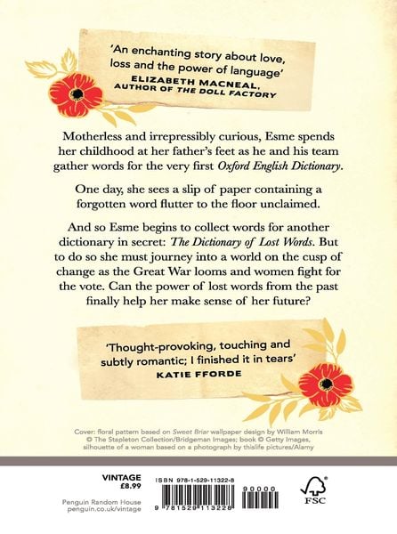 Produktbild: The Dictionary of Lost Words