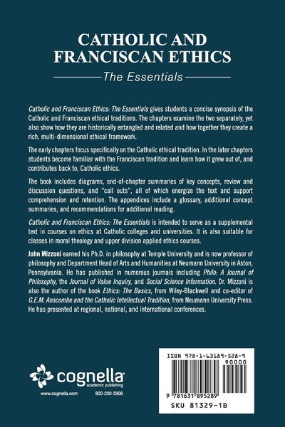 Produktbild: Catholic and Franciscan Ethics