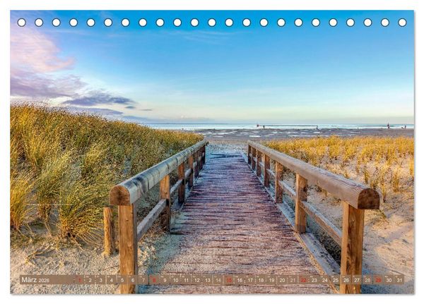 Produktbild: Meine Liebe zu Norden-Norddeich (Tischkalender 2026 DIN A5 quer), CALVENDO Monatskalender