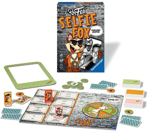 Produktbild: Ravensburger Familienspiel 27048 - SELFIE FOX - Partyspiel für 3-6 Spieler ab 10 Jahren