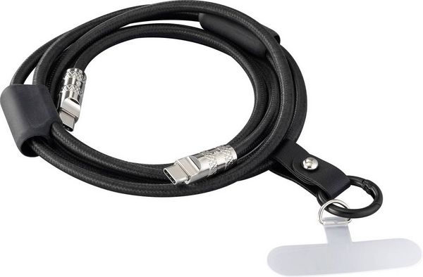 Renkforce USB-C Kabel USB 2.0 USB-C Stecker 1.50m Schwarz RF-6721086