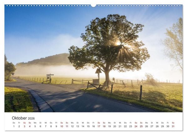 Produktbild: Grafschaft, ein Dorf im Schmallenberger Sauerland (hochwertiger Premium Wandkalender 2026 DIN A2 quer), Kunstdruck in Hochglanz