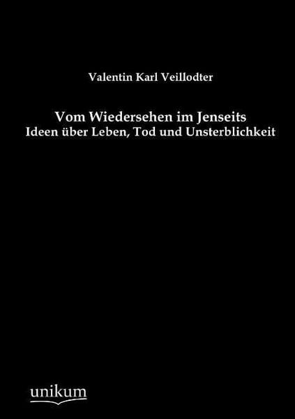 Produktbild: Veillodter, V: Vom Wiedersehen im Jenseits
