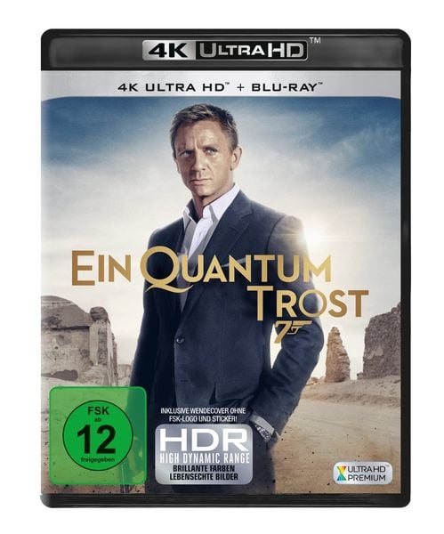 James Bond - Ein Quantum Trost (4K Ultra HD) (+ Blu-ray 2D)