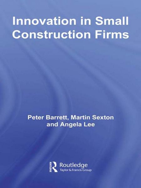 Produktbild: Innovation in Small Construction Firms