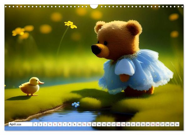 Produktbild: Sommerb&auml;rchen (Wandkalender 2026 DIN A3 quer), CALVENDO Monatskalender