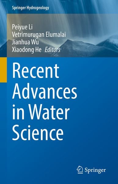 Produktbild: Recent Advances in Water Science