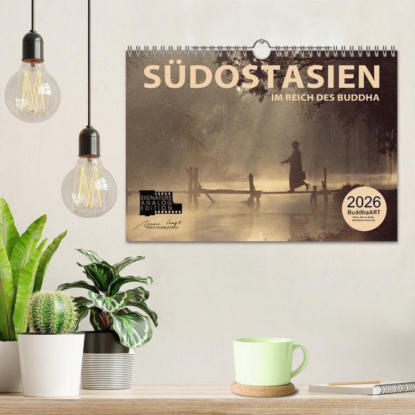 Produktbild: S&Uuml;DOSTASIEN Im Reich des Buddha (Wandkalender 2026 DIN A4 quer), CALVENDO Monatskalender