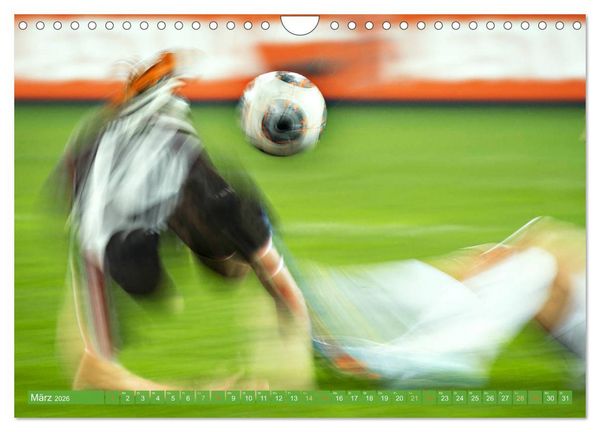 Produktbild: Ich liebe Fu&szlig;ball (Wandkalender 2026 DIN A4 quer), CALVENDO Monatskalender