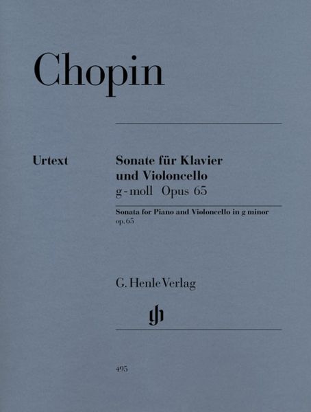 Produktbild: Frédéric Chopin - Violoncellosonate g-moll op. 65