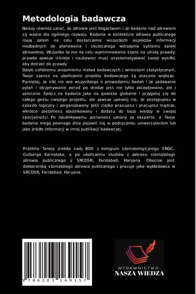 Produktbild: Metodologia badawcza