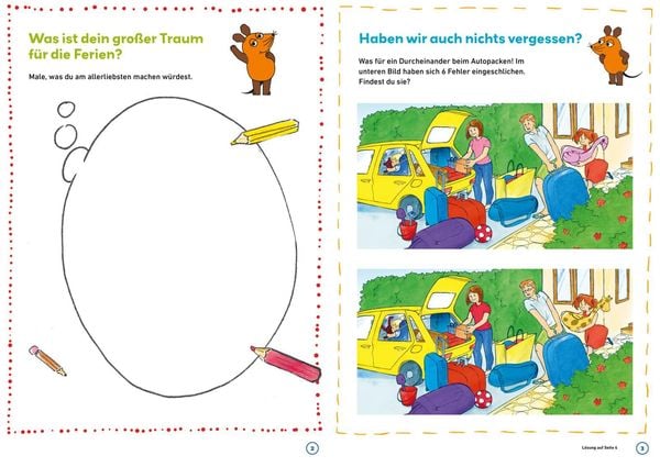 Produktbild: Frag doch mal ... die Maus: Mein Ferien-R&auml;tselblock mit der Maus
