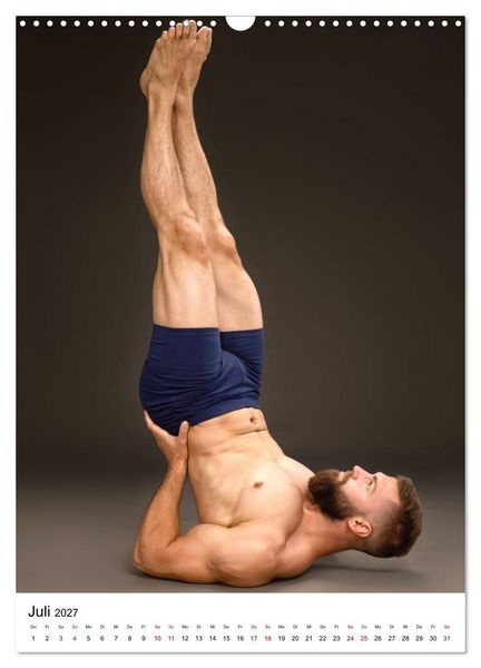 Produktbild: Yoga f&uuml;r Helden (Wandkalender 2027 DIN A3 hoch), CALVENDO Monatskalender