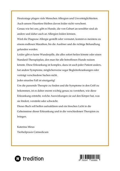 Produktbild: Allergien und Futtermittelunvertr&auml;glichkeiten beim Hund