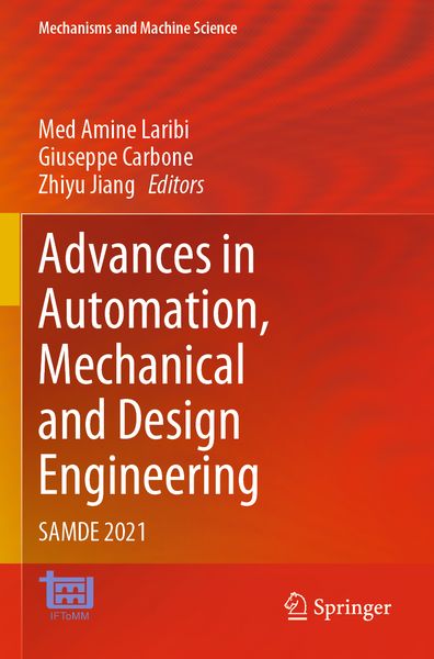 Produktbild: Advances in Automation, Mechanical and Design Engineering