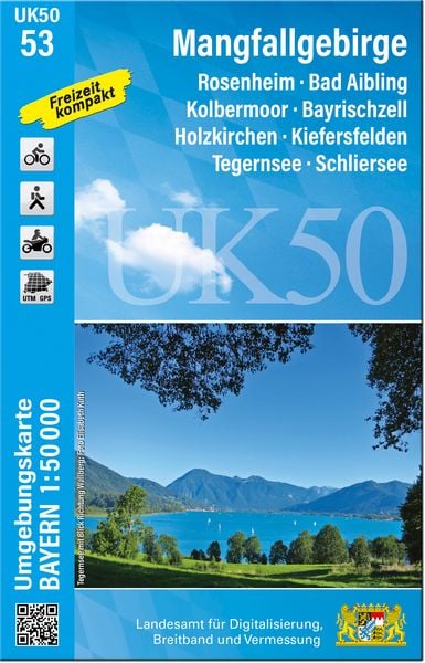 Produktbild: UK50-53 Mangfallgebirge