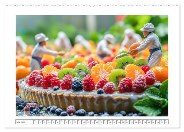 Produktbild: Zauberhafte Miniaturwelt (hochwertiger Premium Wandkalender 2026 DIN A2 quer), Kunstdruck in Hochglanz