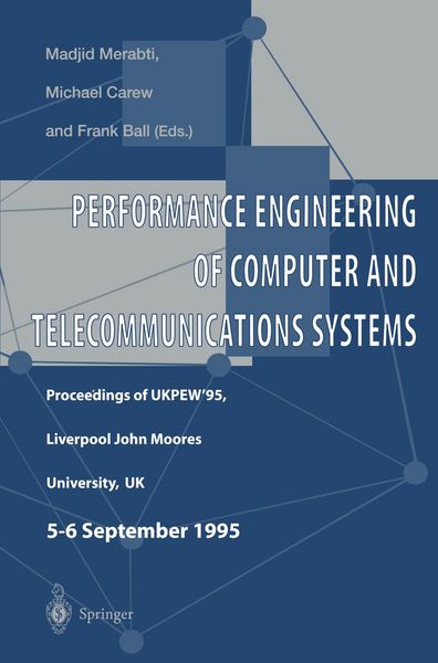 Produktbild: Performance Engineering of Computer and Telecommunications Systems