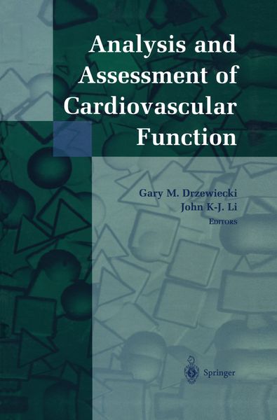 Produktbild: Analysis and Assessment of Cardiovascular Function