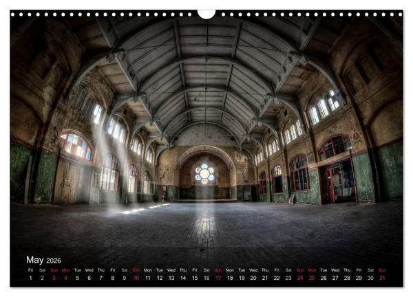 Produktbild: Lost Places HDR Beelitz II (Wall Calendar 2026 DIN A3 landscape), CALVENDO 12 Month Wall Calendar