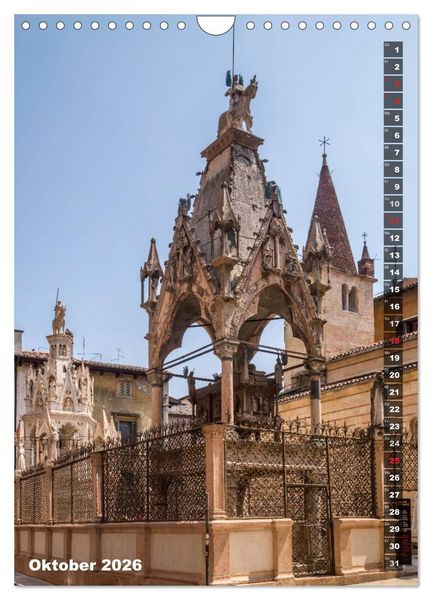 Produktbild: VERONA Bildsch&ouml;ne Altstadt (Wandkalender 2026 DIN A4 hoch), CALVENDO Monatskalender