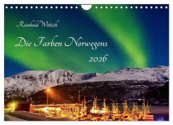 Produktbild: Die Farben Norwegens (Wandkalender 2026 DIN A4 quer), CALVENDO Monatskalender