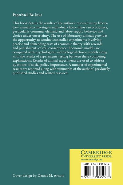 Produktbild: Economic Choice Theory