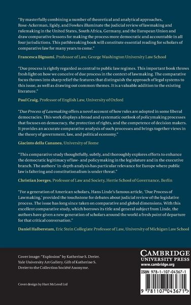 Produktbild: Due Process of Lawmaking