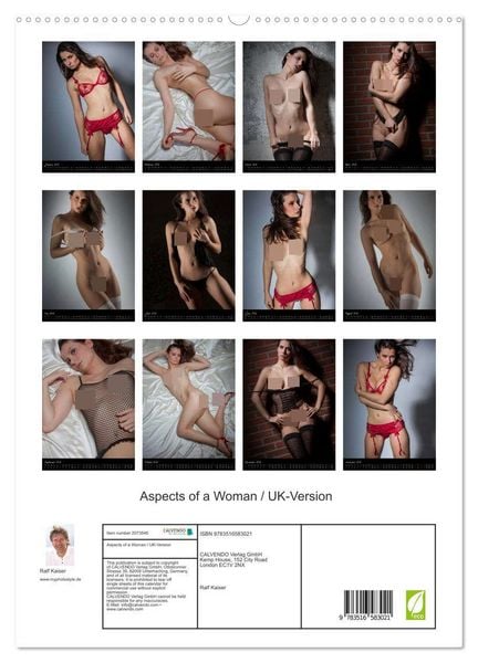 Produktbild: Aspects of a Woman / UK-Version (High Quality Premium Wall Calendar 2026 DIN A2 portrait),CALVENDO 12 Month Wall Calendar
