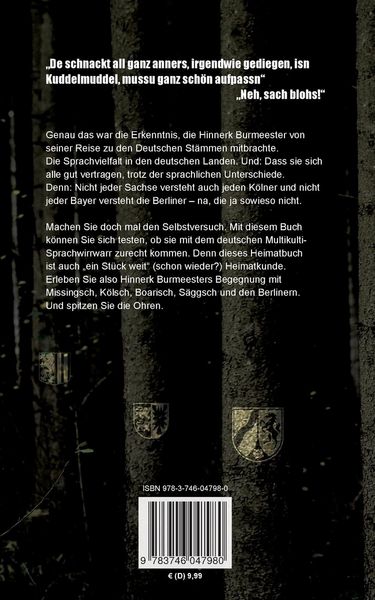 Produktbild: Hinnerk Burmeesters abenteuerliche Reise zu den Deutschen St&auml;mmen