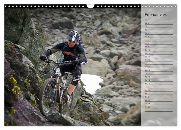 Produktbild: Downhill Moments (Wandkalender 2026 DIN A3 quer), CALVENDO Monatskalender