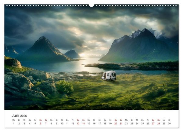 Produktbild: Der Ruf des Nordens (hochwertiger Premium Wandkalender 2026 DIN A2 quer), Kunstdruck in Hochglanz