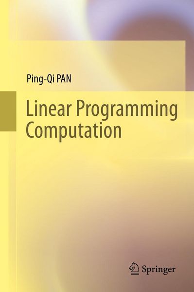 Produktbild: Linear Programming Computation