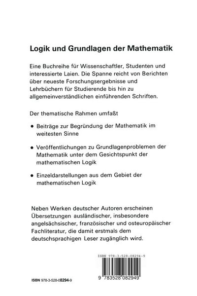Produktbild: Mengenlehre und ihre Logik