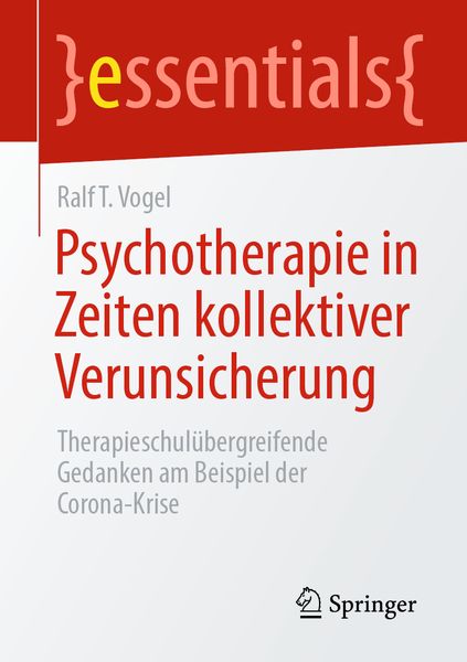 Produktbild: Psychotherapie in Zeiten kollektiver Verunsicherung